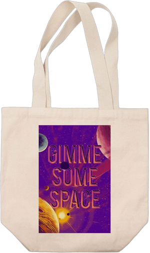 Lantern Press Because Science Collection Tote Bag