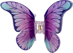Butterfly Acrylic Hair Clips