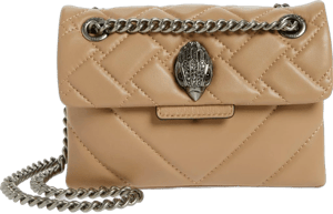 Kurt Geiger London Mini Quilted Leather Crossbody Bag