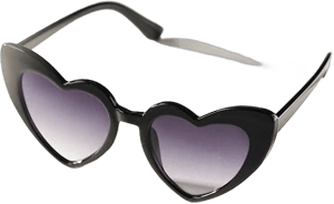 Anthropologie Heart Sunglasses