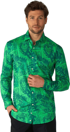 OppoSuits Men's The Joker Shirt