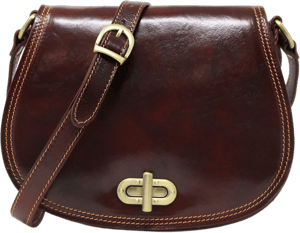 Floto Firenze Women's Leather Saddle Crossbody Bag