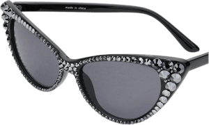 Crystal Cat Eye Rhinestone Sunglasses