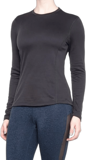 Spyder Women's Brushed Wicking Fabric Base Layer Top