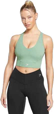 Gymshark Crop Mesh Tank