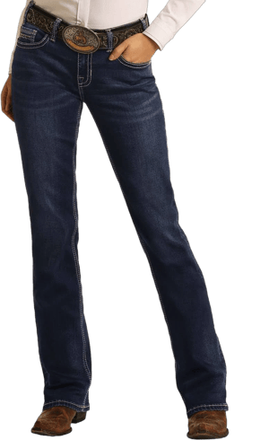 Rock & Roll Denim Women's Bootcut Riding Jeans