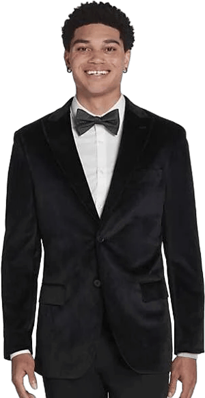 Egara Men's Slim Fit Velvet Dinner Jacket