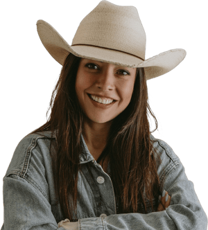 women Cowboy Hat straw