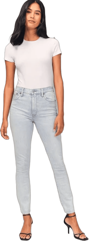 Abercrombie & Fitch Women's High Rise Skinny Jeans