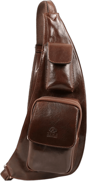 The Monk Leather Sling Bag