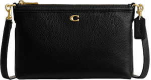 Coach Women's Legacy Zip Top Leather Crossbody Bag