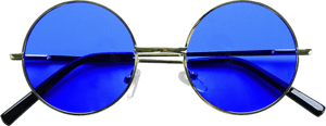 David Retro Round Groovy Sunglasses