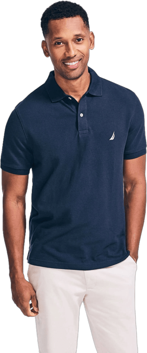 Nautica Men's Classic Fit Deck Polo