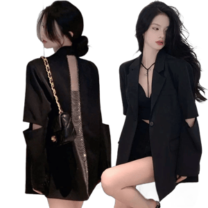 Korean Casual Oversized Blazer