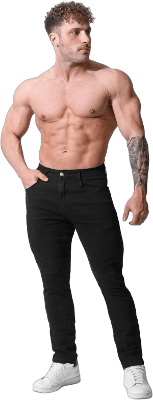 Jed North Men's Fitted Stretchy Pants