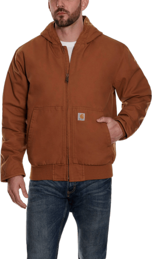 Carhartt Men's Washed Duck Insulated Active Jacket