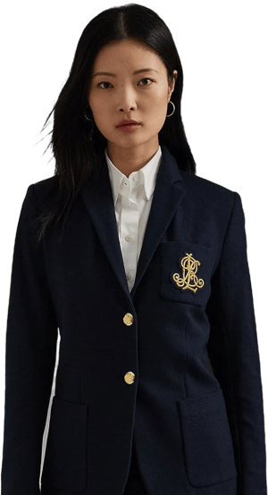 Woman Ralph Lauren Blazers female Beige