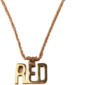 Taylor Swift inspired 'Red' Necklace