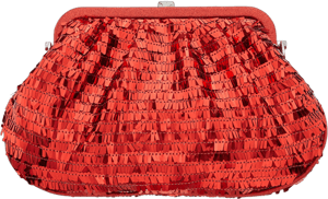 Nina Women's June Sequin Frame Clutch