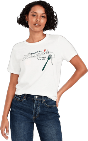 Old Navy Women's Everywear Graphic T-Shirt