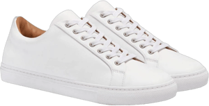 Thursday Boot Company Men's White Leather Premier Low Top