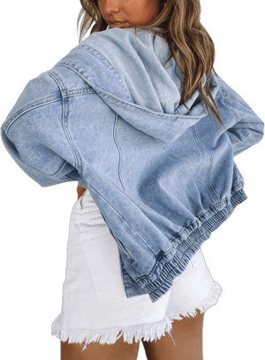 Women's Deslimale Oversized Denim Jacket