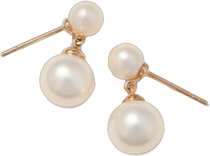 Mejuri 14K Yellow Gold Pearl Drop Earrings