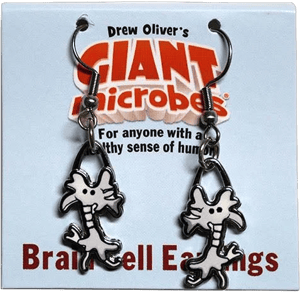 Brain Cell Earrings