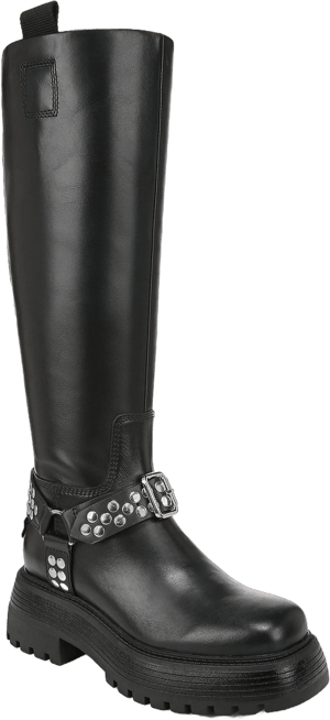 Circus NY by Sam Edelman Women's Hayes Studded Moto Tall Boots