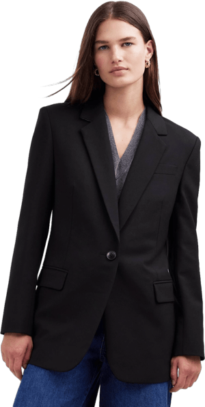 Madewell Women's Kline Wool Blend Blazer