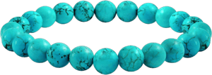 Bling Jewelry Gemstone Semi Precious Round Bead 8MM Stacking Stretch Bracelet for Women Men Teen Unisex Strand