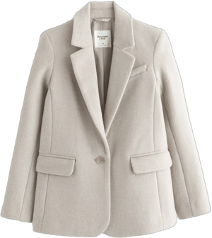 Abercrombie & Fitch Women's Wool-Blend Blazer