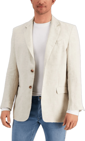 Club Room Men's Linen Blazer