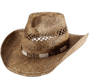 Women's Western Straw Cowboy Hat