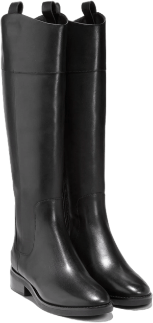 Cole Haan Women's Hampshire Waterproof Leather Riding Boots