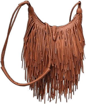 Vintage Fringe Hobo Bag