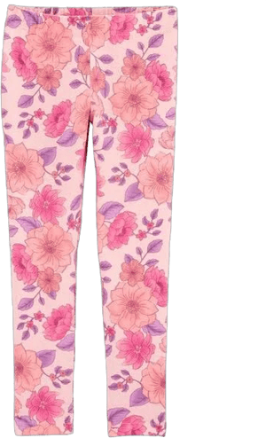 Oshkosh B'gosh Kid Girls Floral-Print Stretch Leggings