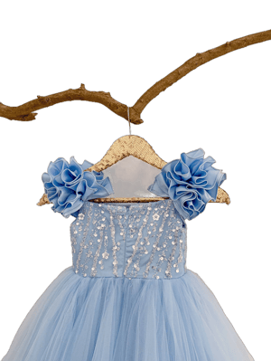 Sparkling Sequin Flower Girl Dress