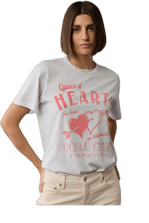 Ae Oversized Valentine's Day Graphic T-Shirt