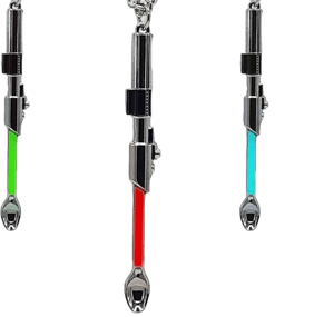 Mini Light Saber Jedi Master Lightsaber Pendant Necklace