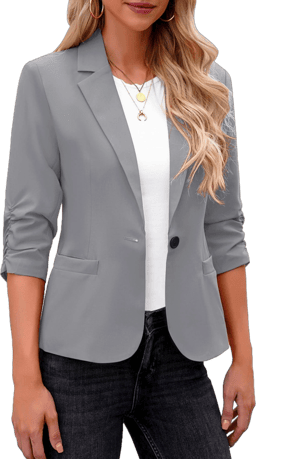 Women's Dressy 3/4 Sleeve Blazer