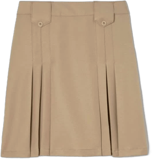 French Toast Girls' Front Pleated Skirt