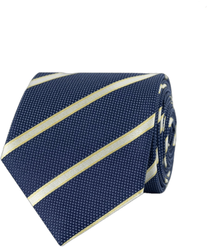 Hawes & Curtis Navy College Stripe Tie