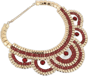 Sohi Women's Corona Statement Necklace