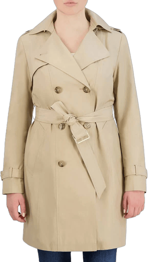 Cole Haan Women's Double-Breasted Trench Coat