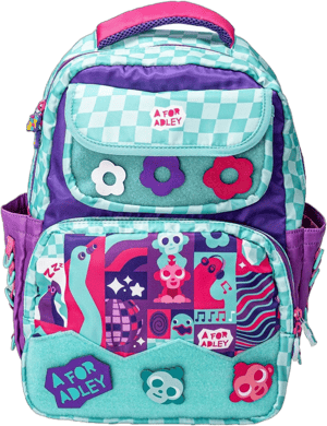 Shopadley Adley's Retro Checkered Backpack