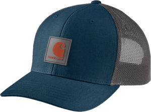 Carhartt Men's Rugged Flex Twill Mesh Back Logo Patch Cap