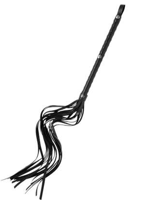 Spirit Halloween Black Crop Whip