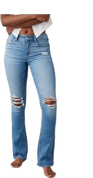 Ae Stretch High-Waisted Skinny Kick Jeans