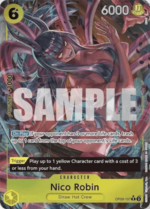 One Piece Emperors in the New World Rare Nico Robin Trading Card Game